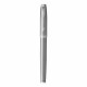 Набор PARKER 'IM Stainless Steel CT': шариковая ручка синяя и перьевая ручка синяя, 2183058