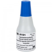 Краска штемпельная NORIS, синяя, 25 мл, (унив. для глянц. бумаги, металла, пластмасс и т.д.), 191Ас