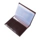 Бумажник водителя BEFLER 'Classic', натуральная кожа, тиснение, 6 пластиковых карманов, коричневый, BV.20.-1