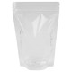 Пакеты дой-пак с замком ZIP LOCK, прозрачные, 120х200 + 40 мм, КОМПЛЕКТ 100 штук, 70 мкм, BRAUBERG, 700696