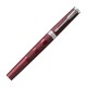 Ручка 'Пятый пишущий узел' PARKER 'Ingenuity Deluxe Deep Red PVD', корпус бордовый, хромированные детали, черная, 1972233