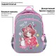 Ранец BRAUBERG QUADRO, 3 отделения, с брелком, 'Anime friends', 37х28х18 см, 272022