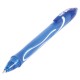 Ручка гелевая автоматическая BIC 'Gelocity Quick Dry', СИНЯЯ, узел 0,7 мм, линия письма 0,35 мм, 950442