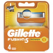 Сменные кассеты для бритья 4 шт., GILLETTE (Жиллет) 'Fusion', для мужчин
