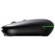 Мышь беспроводная бесшумная SMARTBUY 328AG, USB, 3 кнопки + 1 колесо-кнопка, черный, SBM328AGK