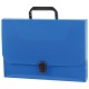Портфель пластиковый ERICH KRAUSE 'Glance Vivid', А4 (335х230х35 мм), фактура диагональ, ассорти, 43108