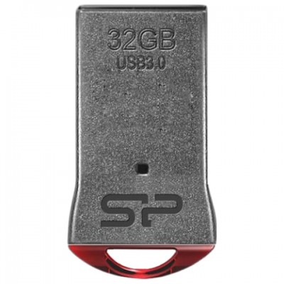 Флеш-диск 32 GB, SILICON POWER Jewel J01, USB 3.1, металлический корпус, красный, SP32GBUF3J01V1R