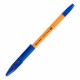 Ручка шариковая с грипом BRAUBERG 'ULTRA GT ORANGE', КОМПЛЕКТ 20 ШТУК, СИНЯЯ, линия 0,35 мм, 144058