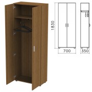 Шкаф для одежды 'Канц', 700х350х1830 мм, цвет орех пирамидальный, ШК40.9