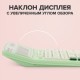 Калькулятор настольный BRAUBERG EXTRA PASTEL-12-LG (206x155 мм), 12 разрядов, двойное питание, МЯТНЫЙ, 250488