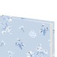 Ежедневник датированный 2026 145х215 мм, А5, STAFF, ламинированная обложка, 'Blue Flowers', 117316