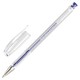 Ручка гелевая BRAUBERG 'EXTRA', СИНЯЯ, корпус прозрачный, узел 0,5 мм, линия 0,35 мм, 143902
