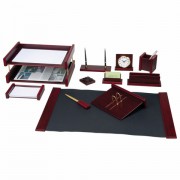 Набор подарочный настольный BESTAR 'Platon' из дерева, 12 предметов, цвет 'красное дерево', 236373