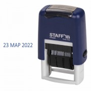 Датер-мини STAFF, месяц буквами, оттиск 22х4 мм, 'Printer 7810', 237432