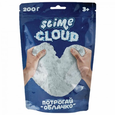 Слайм (лизун) 'Cloud Slime. Облачко', с ароматом пломбира, 200 г, ВОЛШЕБНЫЙ МИР, S130-29