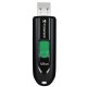 Флеш-диск 128GB TRANSCEND JetFlash 790C, разъем USB 3.2, черный/зеленый, TS128GJF790C
