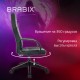 Кресло компьютерное BRABIX 'Alpha GM-018', ткань/экокожа, черное, 532636, GM-018_532636
