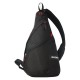 Рюкзак WENGER с одним плечевым ремнем, универсальный, черный, 7 л, 45х25х15 см, 18302130