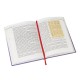 Закладки-ляссе 'РАДУГА' для книг А5 (длина 28 см) ПИФАГОР, клейкий край, 4 ленты, 111648