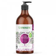 Гель для душа 750 мл, SYNERGETIC 'Цветущий инжир и лотос', натуральный, биоразлагаемый, 400010
