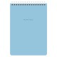 Блокнот А5 146х206 мм, 60 л., гребень, картон, жесткая подложка, клетка, BRAUBERG 'Minimal Pastel', 116427