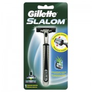 Бритва GILLETTE (Жиллет) 'Slalom', с 1 сменной кассетой, для мужчин
