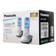 Радиотелефон PANASONIC KX-TG2512 RUS + дополнительная трубка, память 50 номеров, АОН, повтор, серебро