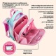 Ранец BRAUBERG SHINY, 2 отделения, с брелоком, 'Сказочный единорог', 38х28х14 см, 270694
