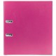 Папка-регистратор LEITZ 'WOW', механизм 180°, ламинированная, 80 мм, розовая, 10050023