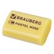 Ластик BRAUBERG 'Pastel Mini', 27х18х10 мм, ассорти пастельных цветов, экологичный ПВХ, 229581