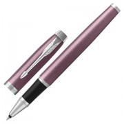 Ручка-роллер PARKER 'IM Core Light Purple CT', корпус светло-пурпурный лак, хромированные детали, черная, 1931635