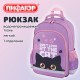 Рюкзак ПИФАГОР SCHOOL, 1 отделение, 3 кармана, 'Observer cat', 38x28х14 см, 274437