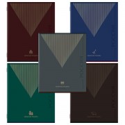 Тетрадь А5 48 л. STAFF 'College', скоба, клетка, офсет №2 ЭКОНОМ, обложка картон, 'РОДИНА', 405625