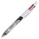 Ручка шариковая автоматическая с грипом BIC '4Colours 3 + 1 HB', 3 цвета (синий, черный, красный) + механический карандаш, 942104