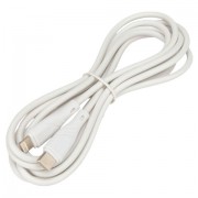 Кабель USB2.0 Type-C-Lightning, 2 м, CABLEXPERT, 2.1 А, 20 Вт, PD, медь, белый, CCB-USB2-CMAPO1-2MW