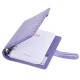 Ежедневник-органайзер недатированный B6 150x190 мм BRAUBERG 'Comodo', под кожу, 160 л., сиреневый, 116208