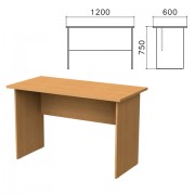 Стол письменный 'Монолит', 1200х600х750 мм, цвет бук бавария, СМ21.1