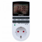 Таймер электрический ENERGENIE LCD-дисплей 2,3' белый, EG-SST-01