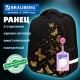Ранец BRAUBERG FIT, 2 отделения, 'Golden butterflies', 38х27х14 см, 274383