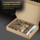 Ручка шариковая PARKER 'Jotter Plastic CT', корпус красный, ежедневник А5 красный, пакет, 880897
