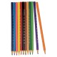 Карандаши цветные MAPED (Франция) 'Pulse'', 12 цветов, пластиковые, трехгранные, заточенные, европодвес, 862252