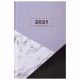 Ежедневник датированный 2021 А5 (145х215 мм), ламинированная обложка, STAFF, 'Стиль', 111821