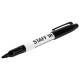 Маркер стираемый для белой доски STAFF 'EVERYDAY' WBM-093, ЧЕРНЫЙ, 2,5 мм, тонкий корпус, 151093