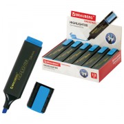 Текстовыделитель BRAUBERG 'ORIGINAL', ГОЛУБОЙ, линия 1-5 мм, 151684