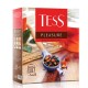 Чай TESS (Тесс) 'Pleasure', черный с шиповником и яблоком, 100 пакетиков по 1,5 г, 0919-09