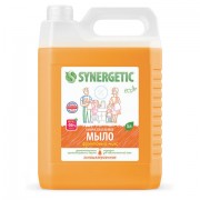 Мыло жидкое 5 л SYNERGETIC 'Фруктовый микс', гипоаллергенное, биоразлагаемое, 105502