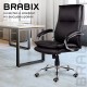 Кресло офисное BRABIX PREMIUM 'Cuba EX-542', экокожа, черное, 532549