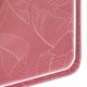 Еженедельник датированный 2021 МАЛЫЙ ФОРМАТ (95х155 мм) А6, BRAUBERG 'Foliage', кожзам, розовый, 111568