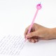 Ручка с топпером шариковая ЮНЛАНДИЯ 'Единорог-пончик', корпус ассорти, СИНЯЯ, пишущий узел 0,7 мм, 143803