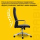 Кресло BRABIX PREMIUM 'Solo EX-730', алюминий, хром, экокожа, черное, 532936